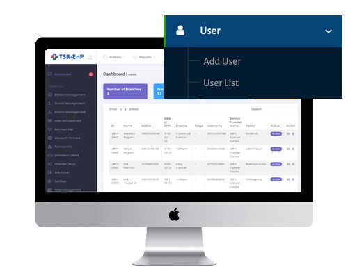 User and Role Management