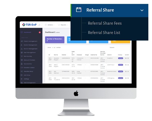 Referral Share Management